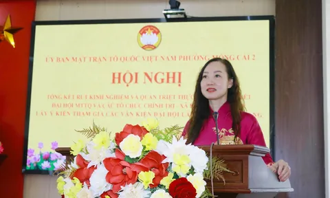 Quảng Ninh: Hội nghị lần thứ II UBMTTQ Việt Nam phường Móng Cái 2