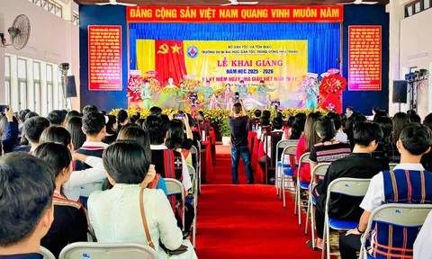 Lễ khai giảng năm học 2025–2026 và kỷ niệm 20/11 tại Trường Dự bị Đại học Dân tộc Trung ương Nha Trang