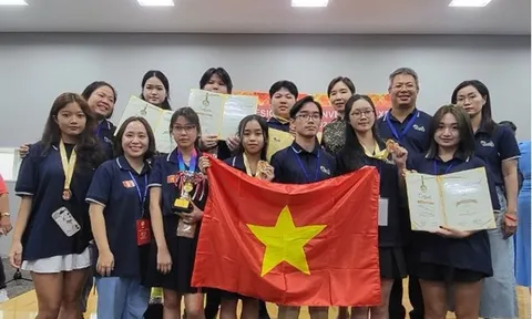Học sinh Hà Nội giành 2 Huy chương Vàng tại triển lãm thiết kế, ý tưởng và phát minh Nhật Bản 2024