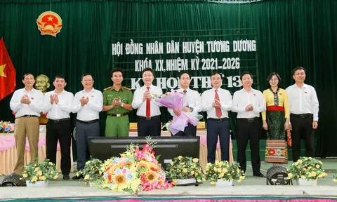 Nghệ An: Huyện Tương Dương bầu ông Lữ Văn May làm Chủ tịch HĐND