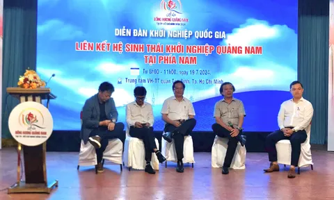 Diễn đàn Khởi nghiệp quốc gia liên kết hệ sinh thái khởi nghiệp Quảng Nam tại phía Nam năm 2024