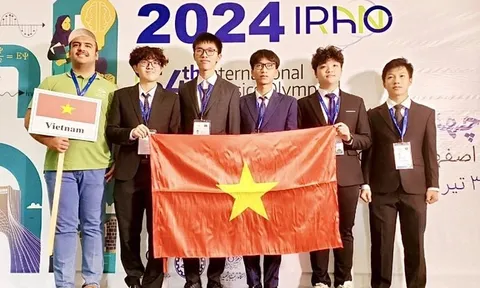 Olympic Vật lý quốc tế 2024: 5/5 học sinh Việt Nam giành huy chương