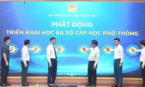 Hà Nội: Triển khai học bạ số ở tất cả các trường phổ thông năm học 2024 - 2025