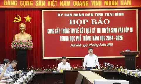 Thái Bình: Gần 2.800 bài thi vào lớp 10 bị sai điểm, lãnh đạo tỉnh nói gì?