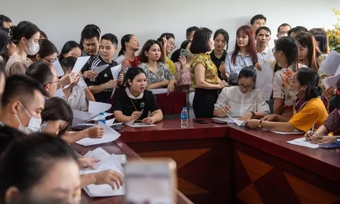 Hơn 500 đơn đăng ký vào trường Tiểu học Tây Mỗ 3 đều không được giải quyết