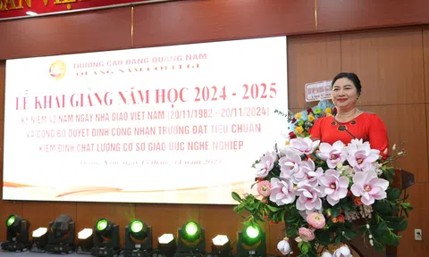 Trường Cao đẳng Quảng Nam khai giảng năm học 2024 - 2025