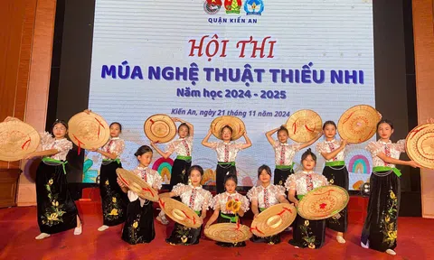 Hải Phòng: Tổ chức Hội thi "Múa nghệ thuật thiếu nhi năm học 2024-2025"