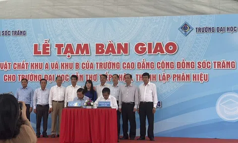 Trường Đại học Cần Thơ tiến bước quan trọng trong việc thành lập phân hiệu tại Sóc Trăng