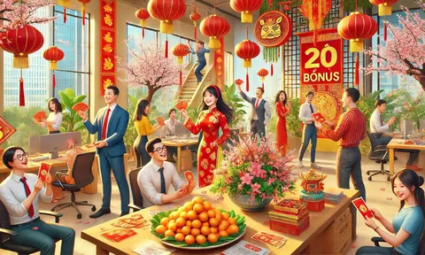Nghỉ việc trước Tết người lao động có được nhận thưởng không?