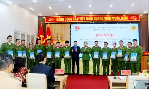 Quảng Ninh: 100% Công an chính quy cấp xã, phường ở TP Móng Cái kiêm nhiệm Phó Bí thư Đoàn TNCS Hồ Chí Minh