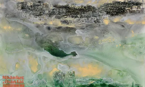 Triển lãm "Mùa nước nổi" tại Art Space