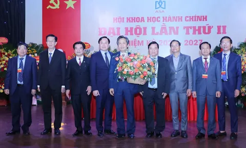 Đại hội lần thứ II Hiệp hội Khoa học hành chính Việt Nam bầu Ban chấp hành nhiệm kỳ 2022 – 2027