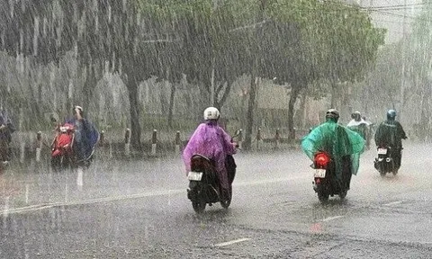 Dự báo thời tiết 15/6: Khu vực Hà Nội có lúc có mưa rào và giông