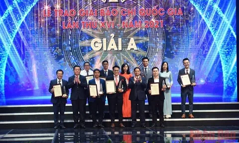115 tác phẩm được vinh danh tại Lễ trao giải Báo chí quốc gia lần thứ XVI