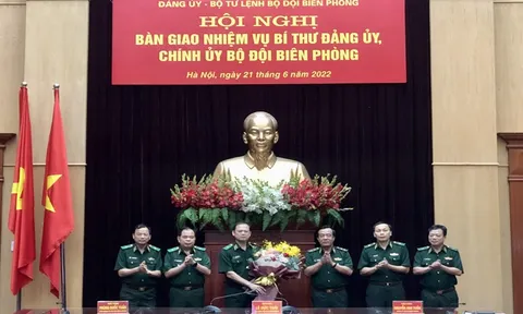 Thiếu tướng Nguyễn Anh Tuấn nhận nhiệm vụ Bí thư Đảng ủy, Chính ủy Bộ đội Biên phòng