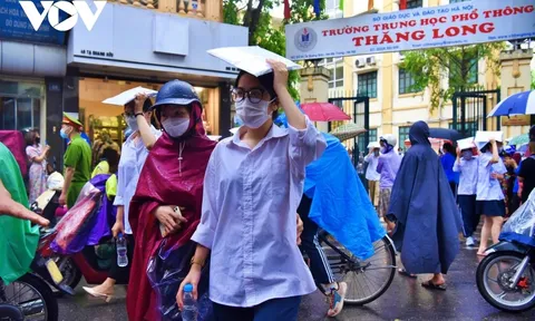 Thí sinh bước vào ngày thi cuối của kỳ thi tốt nghiệp THPT 2022