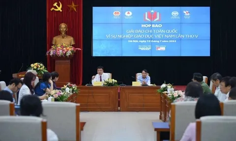 Phát động Giải báo chí "Vì sự nghiệp giáo dục Việt Nam" năm 2022