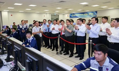 Thủ tướng Phạm Minh Chính dự lễ khánh thành Nhà máy Nhiệt điện Sông Hậu 1