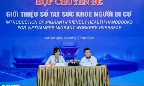 Sổ tay sức khỏe, chỗ dựa cho người lao động làm việc ở nước ngoài
