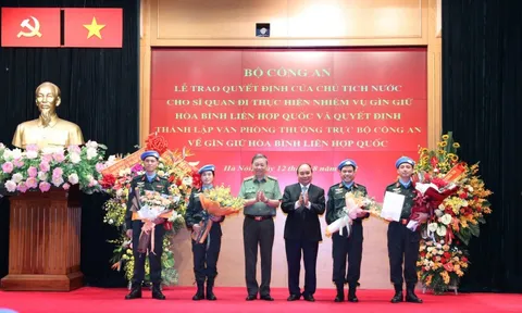 Ba sĩ quan CAND thực hiện nhiệm vụ tại Phái bộ Nam Sudan