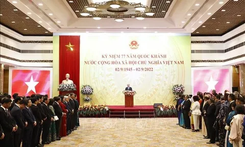 Lễ kỷ niệm 77 năm Quốc khánh nước Cộng hòa xã hội chủ nghĩa Việt Nam