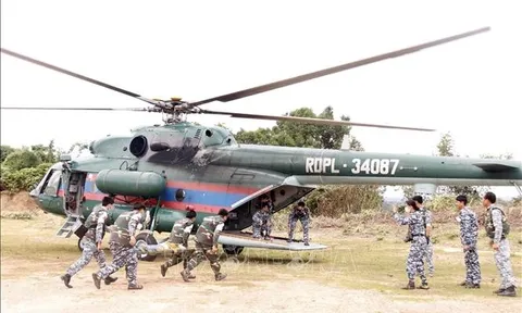 Khai mạc diễn tập cứu hộ, cứu nạn lần đầu tiên giữa quân đội 3 nước Lào-Việt Nam-Campuchia