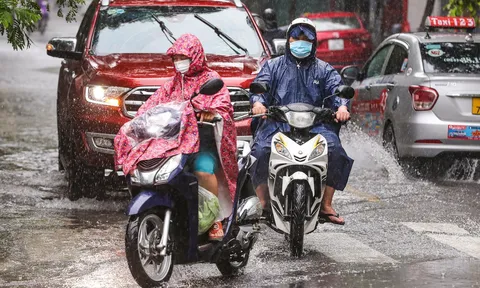 Dự báo thời tiết ngày 29/9: Hà Nội có mưa vừa và giông, có nơi mưa to.
