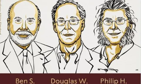Cựu Chủ tịch FED Ben Bernanke và hai nhà kinh tế đồng hương chung giải Nobel Kinh tế 2022