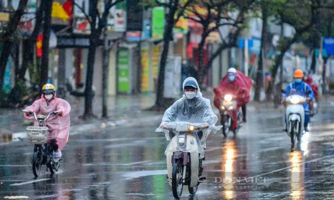 Dự báo thời tiết 20/10: Hà Nội mưa to và giông, trời rét