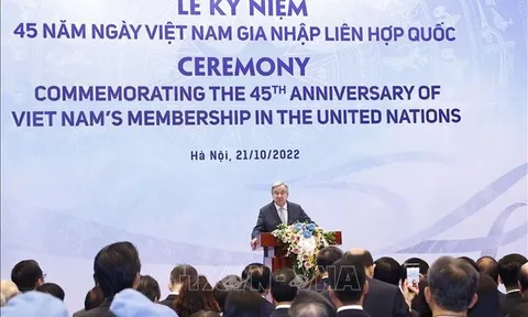 Trang trọng Lễ kỷ niệm 45 năm Việt Nam gia nhập Liên hợp quốc