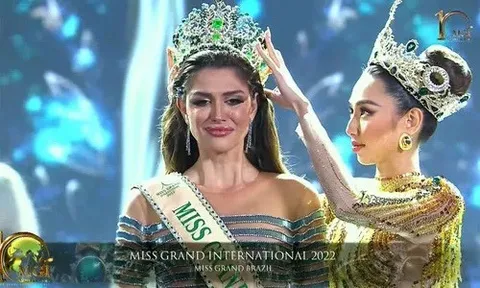 Người đẹp Brazil đăng quang Miss Grand International 2022, Đoàn Thiên Ân dừng chân Top 20