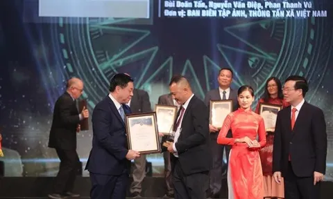 Trao Giải thưởng toàn quốc về thông tin đối ngoại lần thứ VIII: TTXVN đoạt 2 giải Nhất