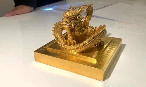 Hãng Millon đồng ý chuyển giao ấn vàng "Hoàng đế chi bảo" cho Việt Nam