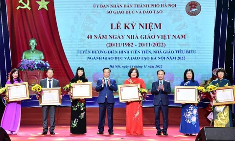 Kỷ niệm 40 năm Ngày Nhà giáo Việt Nam: Nhà giáo Thủ đô xứng đáng với sự tin yêu của Đảng, Nhà nước, Nhân dân