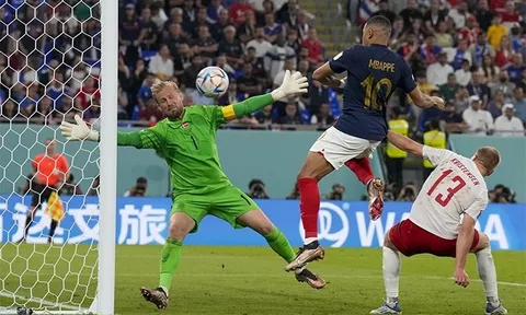 Kết quả World Cup 2022 Pháp và Đan Mạch: Pháp là đội đầu tiên vào vòng 1/8