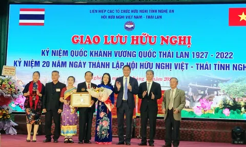 Nghệ An: Kỷ niệm Quốc khánh Vương quốc Thái Lan & 20 năm thành lập Hội hữu nghị Việt Nam -Thái Lan