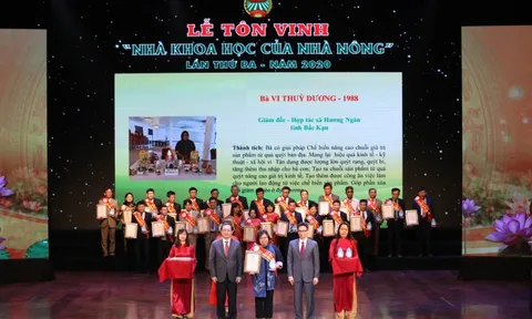 62 “Nhà Khoa học của Nhà nông” được tôn vinh năm 2022