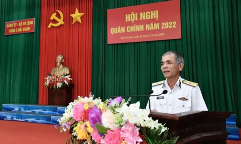 Vùng 5 Hải quân hoàn thành xuất sắc nhiệm vụ năm 2022