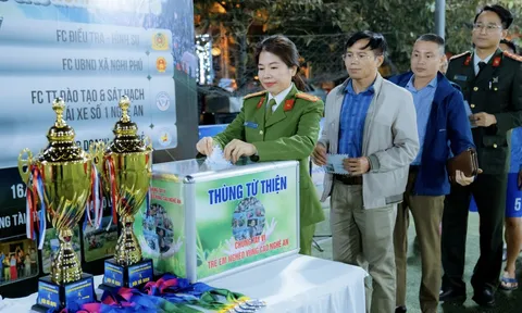 Nghệ An: Khai mạc Giải bóng đá "Thắp sáng ước mơ trẻ em vùng cao" lần thứ 3, năm 2022