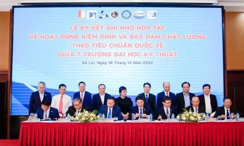 Nhóm 7 trường kỹ thuật hợp tác đào tạo nhân lực quốc tế