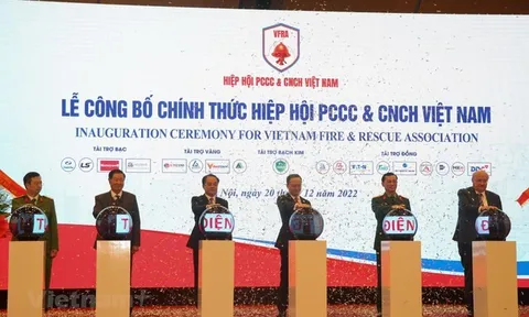 Hiệp hội Phòng cháy chữa cháy và Cứu nạn cứu hộ Việt Nam chính thức đi vào hoạt động