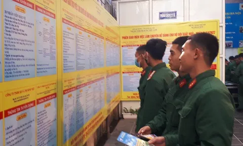 Gần 2.000 chỉ tiêu tại phiên giao dịch việc làm chuyên đề dành cho bộ đội xuất ngũ