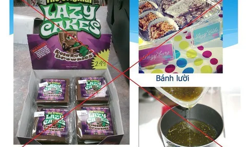 Báo động ma túy "mang tên" thực phẩm