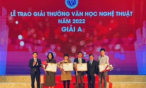 67 tác phẩm được trao Giải thưởng văn học, nghệ thuật năm 2022
