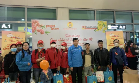 Chuyến bay ân tình, đưa người lao động nghèo về quê ăn tết