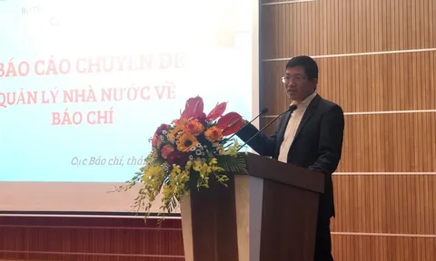 Khai giảng "Khoá bồi dưỡng nâng cao kiến thức quản lý nhà nước về Báo chí"