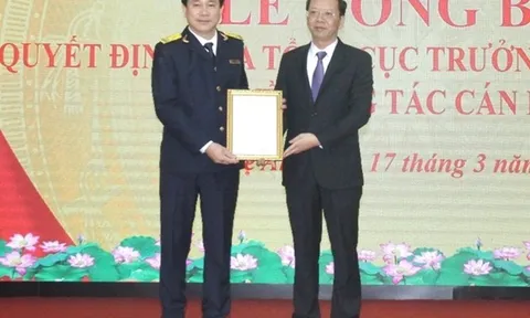 Bổ nhiệm tân Phó cục trưởng Cục Thuế tỉnh Nghệ An