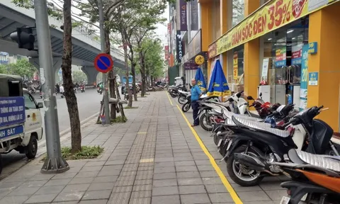 Phường Vĩnh Tuy duy trì xử lý lấn chiếm lòng đường, tạo sự chuyển biến bền vững 