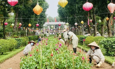 Không gian xanh tại Công viên Thống Nhất - Thành quả từ những bàn tay cần cù, sáng tạo