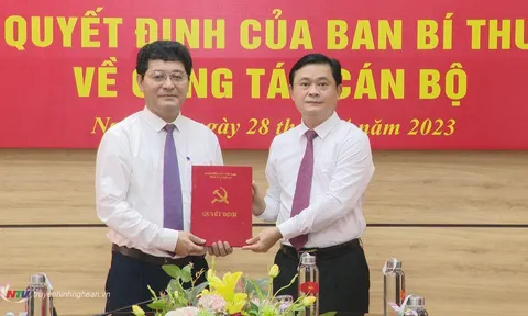 Chuẩn y Chủ nhiệm Ủy ban Kiểm tra Tỉnh ủy Nghệ An nhiệm kỳ 2020-2025